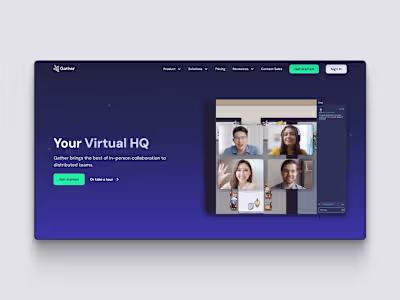 Gather.town | Webflow Development