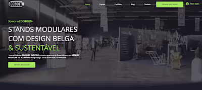 Website Development for Event and Booth Company