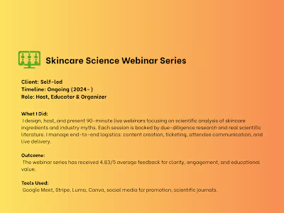 Cosmetic Formulation