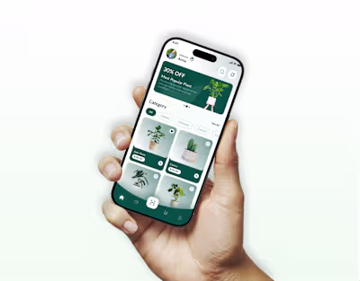 Plantify - Minimal Plant Shop App UI