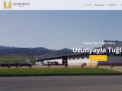 Uzunyayla Tugla – Production of Infrastructure and Superstructur