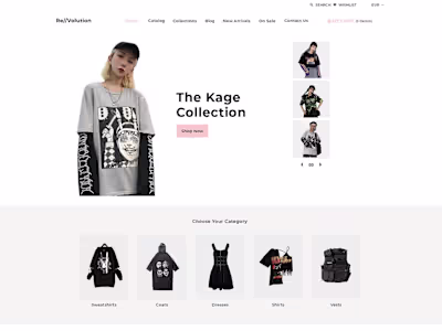 Re//Volution eCommerce