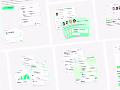 Custom Illustration + Animation |AI Agent SaaS Website