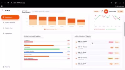 I designed and developed Vitals,