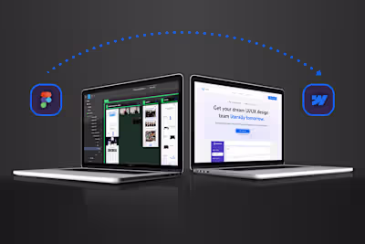 Migrate Figma plan to Webflow website 