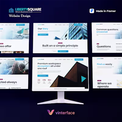 Liberty Square Brand & Website Development