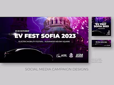 Social Media Campaign Design for EV Event
