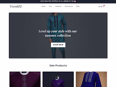 Website design Trendzz