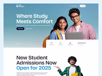 This is a student housing