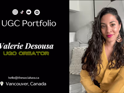 The Social Sea - My UGC Portfolio