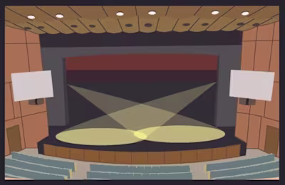 Illustrations for the Chabot College Preforming Arts Complex