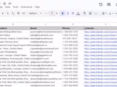 Leads Generation of Prospects