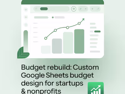 Customized Budget Solutions for Founders and Nonprofits