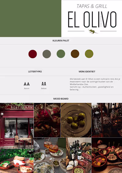 Re branding - El olivo 