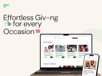 Giv - A fundraising Platform