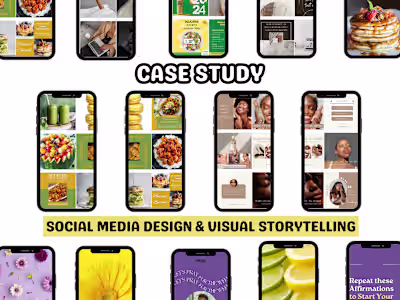 Social Media Design & Visual Storytelling Projects
