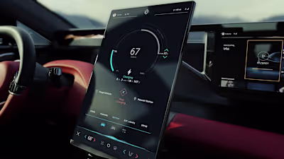 Faraday Future - Vehicle Display User Interfaces & Animations