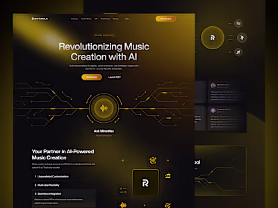 Framer Landing Page Projects