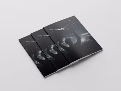 Impact Report Layout Design