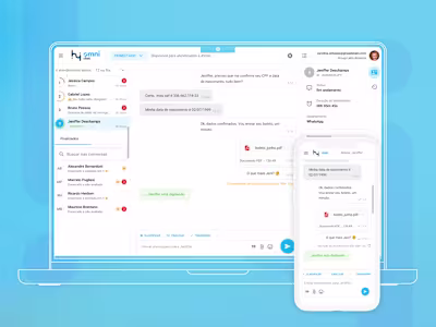 Rethinking Hi Platform’s Chat - jeniffer.design