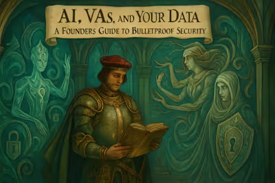 AI, VAs, and Your Data: A Founder's Guide to Bulletproof Security