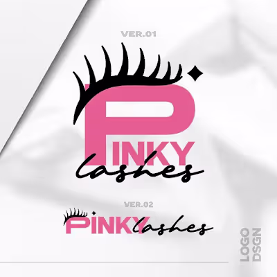 Pink Lashes Logo
