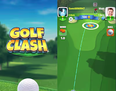 Golf Clash The Ultimate Mobile Golf Experience :: Behance