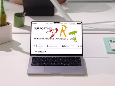 Webflow development for Warsaw-based non-profit organization