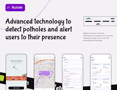 Rutole potholes detector
