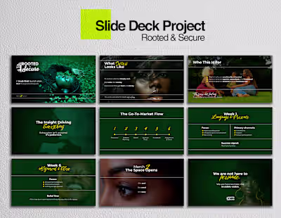 Rooted and Secure Slide Deck Design Project