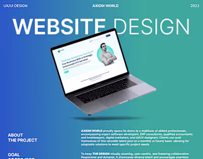 Axiom World Branding Identity :: Behance