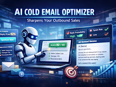 AI Cold Email Grader Tool