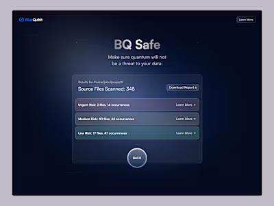 Product design for BlueQubit