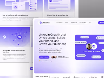 Windmill Website | Design + Framer Development