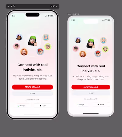 So I designed this welcome