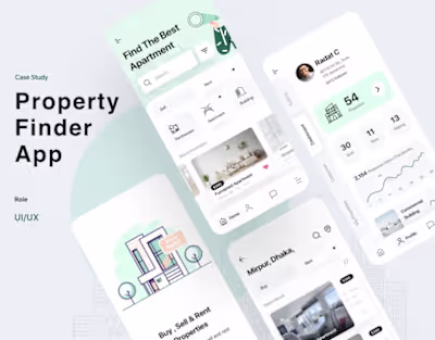 Remedium - Property finder app design | Case study