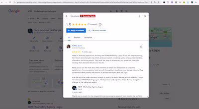 Review & Reputation Management for ADM