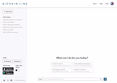 AIChain Link Web App