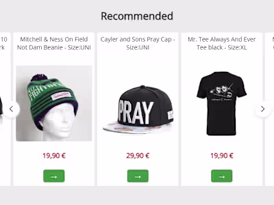 Inserta - Product banner system
