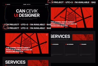 CanFolio - Portfolio Framer Website