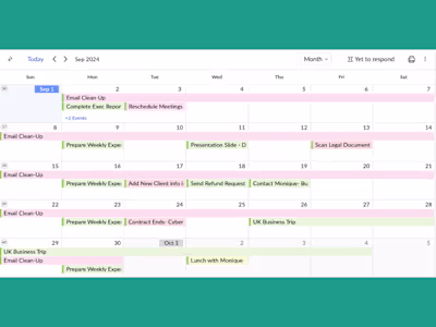 Calendar Management & Event Scheduling