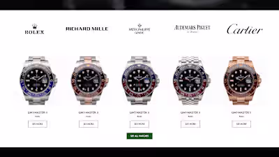 Time Is Money Watches