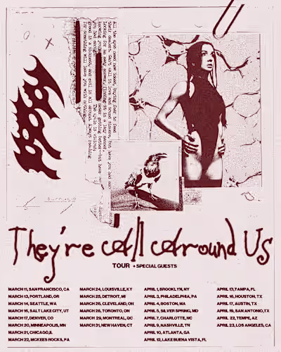 Tour Poster Design - Poppy