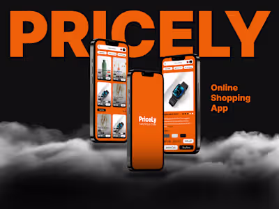 PriceLy- Online Shopping App UI 