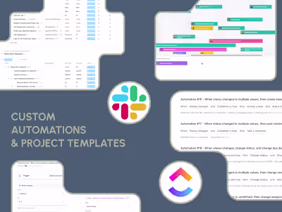 Custom Automations & Project Templates