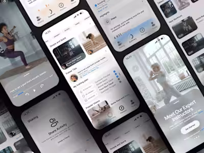 Fitness App UI Kit