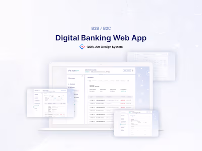 Digital Banking Web App