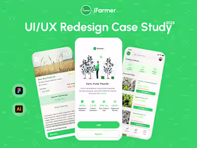 iFarmer App UI/UX Redesign