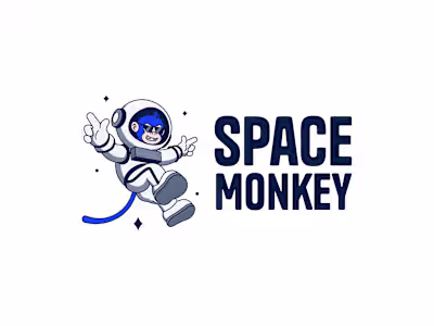 Space Monkey - Logo Design