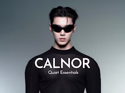 CALNOR brand design featuring essential clothing.